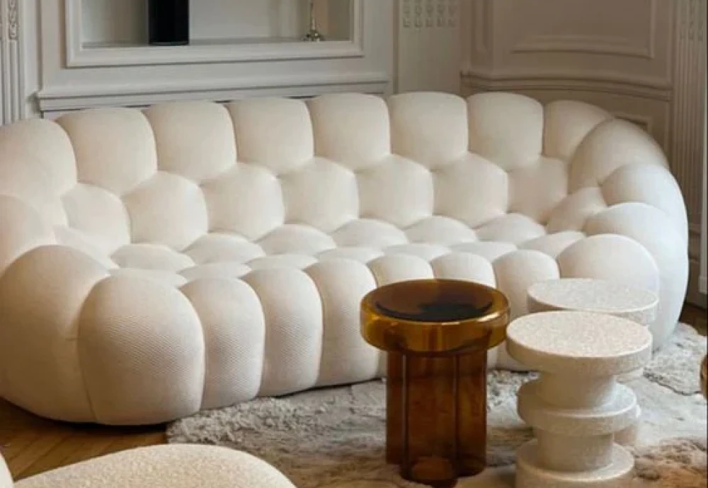 bubble sofa white